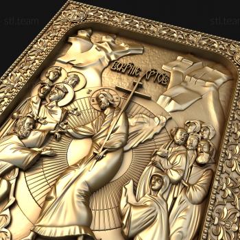 3D model Icon of the Resurrection of Christ (STL)